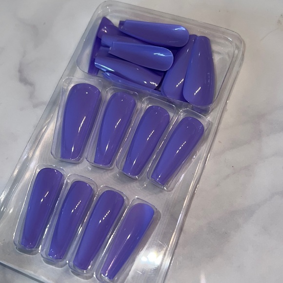 Other - Purple Fake Nail Set